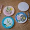 Art 101 Plants & Moth Paintable Canvas Wall Art Kits